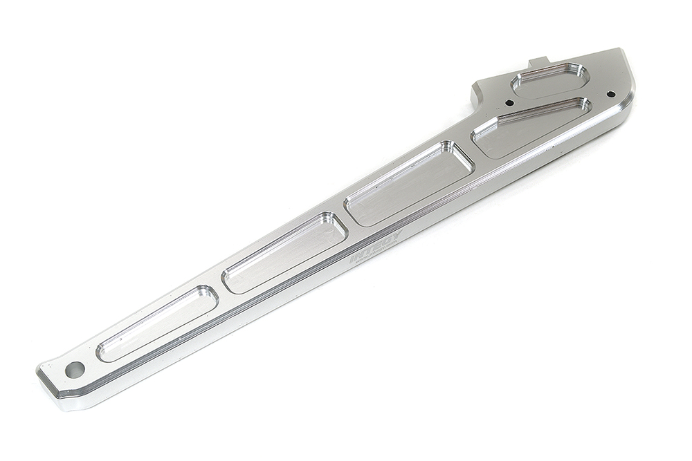 C34207SILVER Rear Chassis Brace for 1/8 Kraton 6S 4X4 RTR Brushless V6 Speed Truck ARA320754 - Image 1