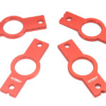 Aluminum C-Hub Plates without Hardware for Tamiya Super Clod Buster