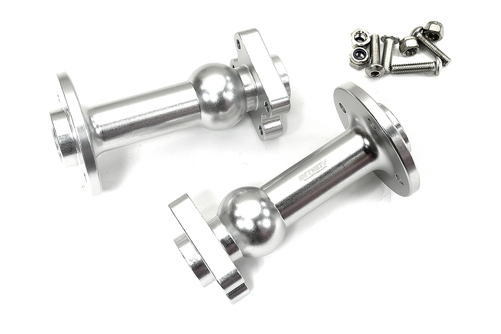 C34224SILVER Aluminum Drive Shaft Tubes for Tamiya Super Clod Buster (require C34220) - Image 1