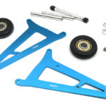 Alloy Machined Wheelie Bar for Tamiya Super Clod Buster