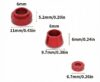 Aluminum Alloy Front Steering Cup Pad Spacer Arm Bushing for Tamiya TT02 - Image 3