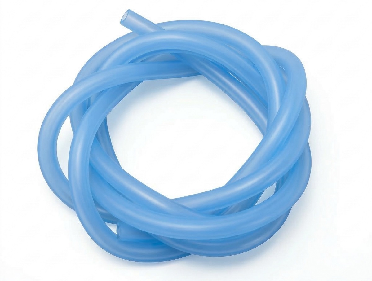 213B25(B) Blue TFL Silicone Cooling Tube 4x7mm L=1000mm