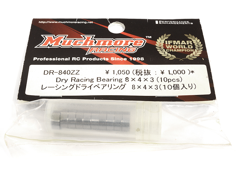 Muchmore Racing Dry Racing Bearing 8x4x3 (10pcs)