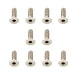 Muchmore Racing Stainless Screw Flat Head 3x10mm (10pcs)