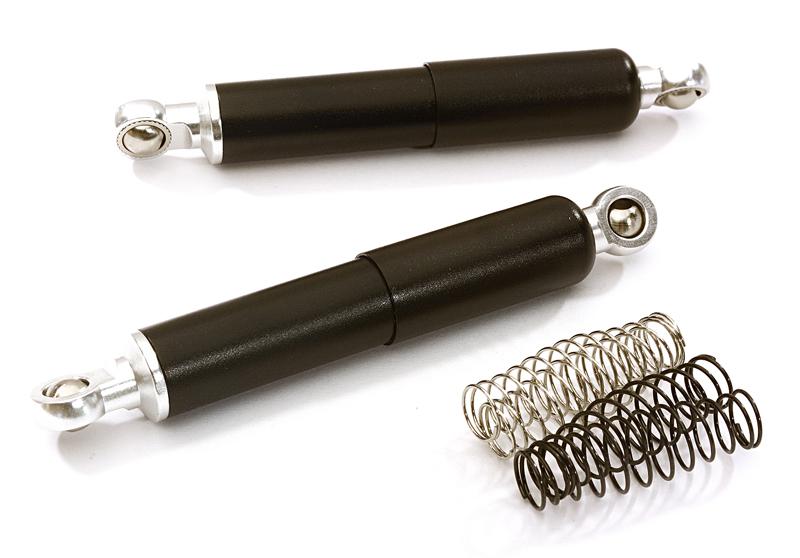 OBM003SILVER Realistic 84mm Alloy Off-Road Shocks w/ Internal Spring for 1/10 Scale Crawler - Image 1