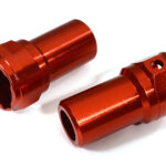 CNC Machined Straight Axle Rear Lock-Out for Axial 1/10 SCX-10 Crawler