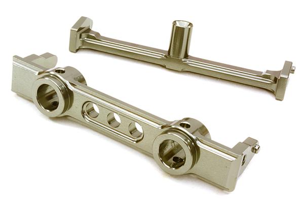 OBM1214GUN 40mm Type Front Bumper Mount & Chassis Brace for SCX-10 Honcho, Jeep & Dingo - Image 1