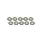 3Racing M5 x 15.4 x 0.3 Spacer (10 Pcs) for #SAK-65 Zero S, FGX, XI, FF