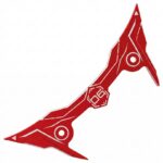 Aluminum Front Bumper for Auper D6 RED