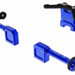 Aluminum Battery Tray for Auper D6 BLUE