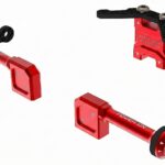 Aluminum Battery Tray for Auper D6 RED