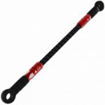 Steering C-FRP Turnbuckle 74mm for Auper D6 RED