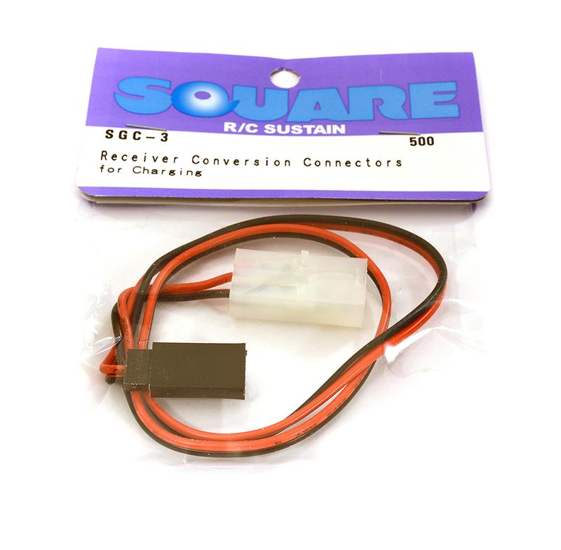 SQ-SGC-3 Square R/C Receiver Conversion Connectors (for Charging) - Image 1