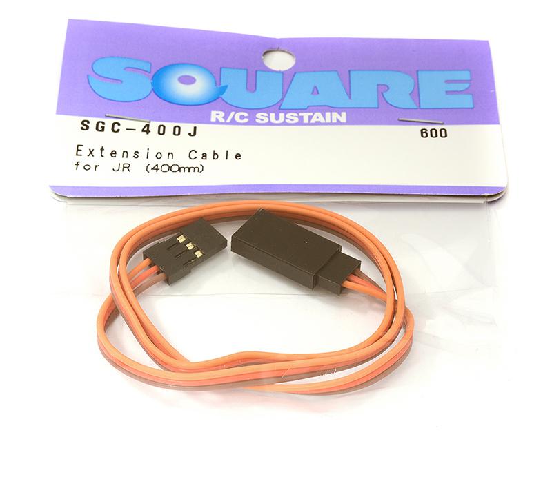 SQ-SGC-400J Square R/C Extension Cable (Small Servos) for Sanwa/JR (400mm) - Image 1