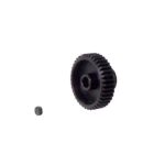 Square R/C Hard Steel Pinion Gear (64-pitch) 40T