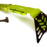 Front+Mid Skid Plate for Traxxas 1/10 E-Revo (-2017), Revo 3.3, Summit 5337