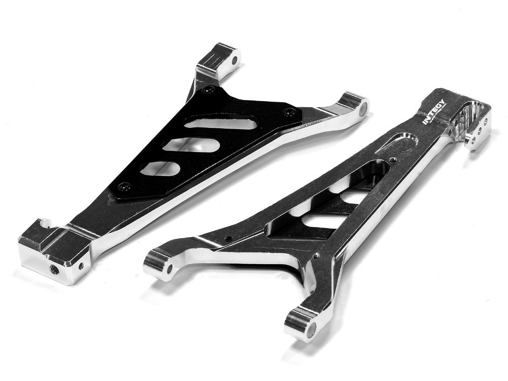 T4152SILVER Type II Front Lower Suspension Arm for Traxxas 1/10 Revo E-Revo(-2017) 5331 5332 - Image 1