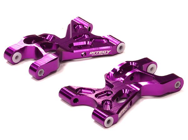 T5011PURPLE Billet Machined Lower Suspension Arms for HPI Savage XS Flux - Image 1