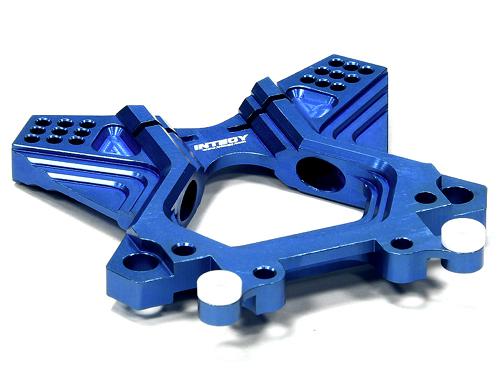 T6713BLUE Billet Machined T2 Shock Tower for Savage Flux, X 4.6 2011 & Savage XL - Image 1