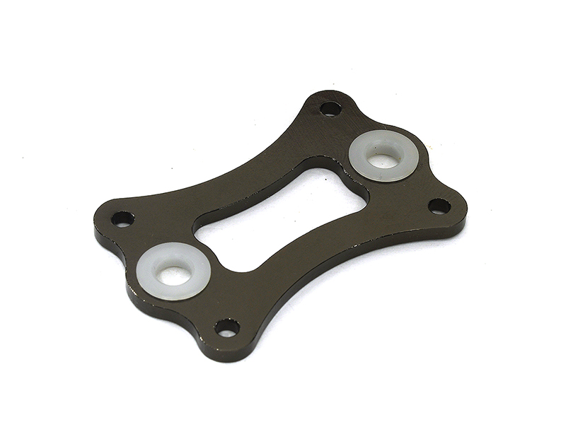 T7719GREY Billet Machined Spur Gear Mount for OFNA 1/8 Ultra LX One Buggy - Image 1