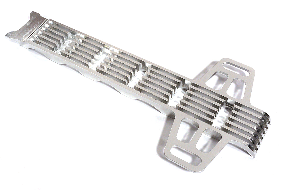 T7804S Billet Machined Heatsink Battery Hold-down for Associated RC10 B4 Buggy - Image 1