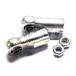 Ball End (2) 3mm Mounting Hole w/ M3 Thread (2) for Stock 1/10 Jato Shocks 5562