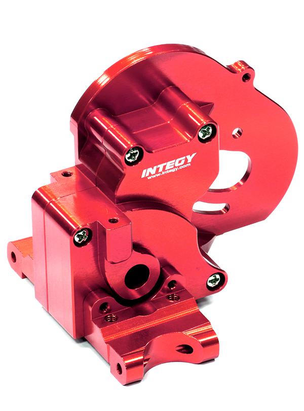T7983RED Gearbox Housing for Traxxas 1/10 Stampede 2WD, Rustler 2WD & Bandit XL5 3691A - Image 1