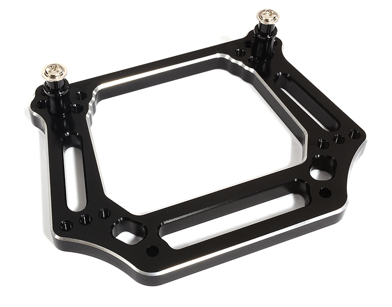Front Shock Tower II for 1/10 Electric Slash 2WD/Stampede 2WD XL5 - Black 3639