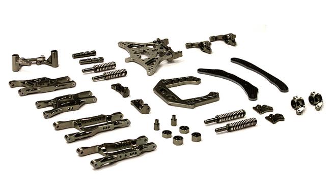 T8013GUN Billet Machined Type II Conversion Kit for Traxxas 1/10 Electric Slash 2WD - Image 1