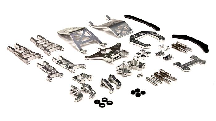 T8032SILVER Evolution Conversion Set for Traxxas 1/10 Electric Stampede 2WD - Image 1