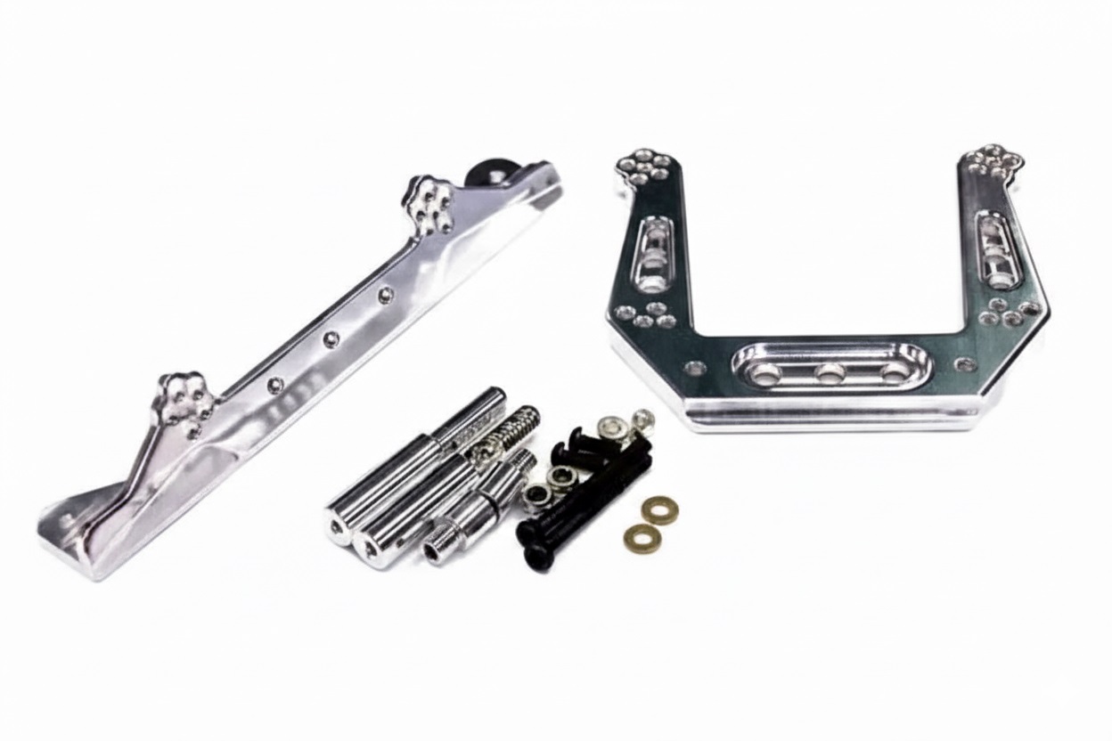 T8042SILVER 09 Front Shock Tower for Traxxas 1/10 Electric Slash 2WD 3639 1914R - Image 1