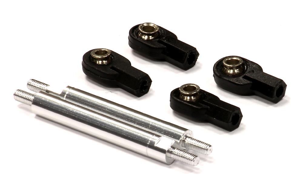 T8063SILVER Steering Linkages for Traxxas Rustler 2WD 3139 - Image 1