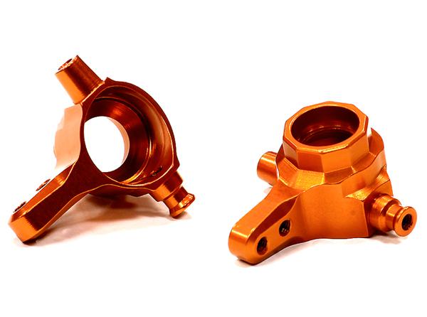 T8538ORANGE Billet Machined Steering Blocks for Traxxas 1/10 Slash 4X4 (6808) 6837 - Image 1