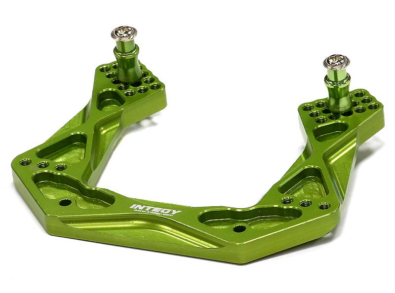 T8658GREEN Billet Machined Front Shock Tower for Traxxas 1/10 Bandit 3639 - Image 1