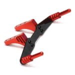 Machined Rear Body Mount Set for Traxxas 1/10 Slash 2WD - Red 1914R